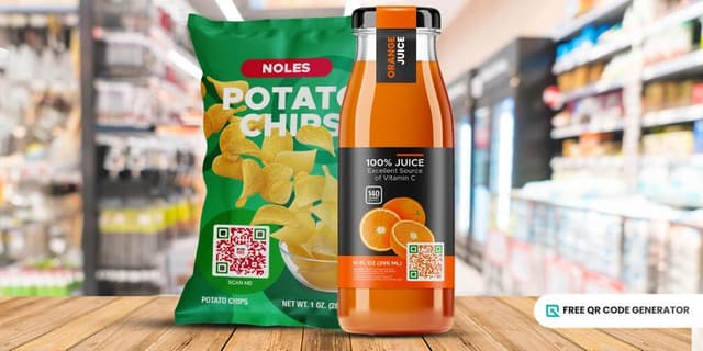 Lebensmittelverpackungs-QR-Code: Verwendungszwecke und Anwendungsfälle