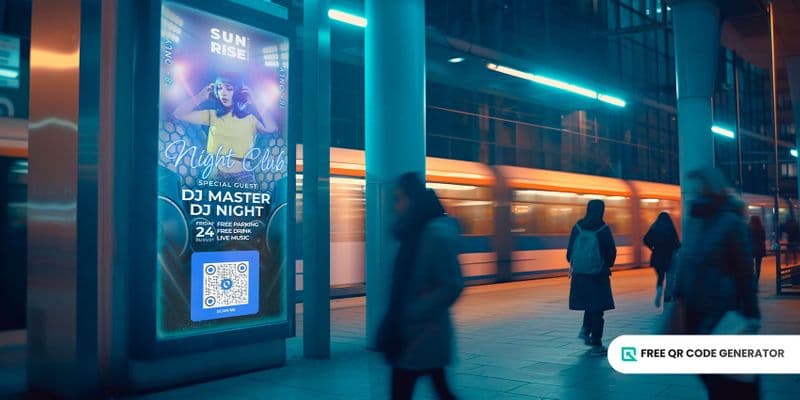 Enhancing Digital Signage Advertising With a QR Code Sign 
