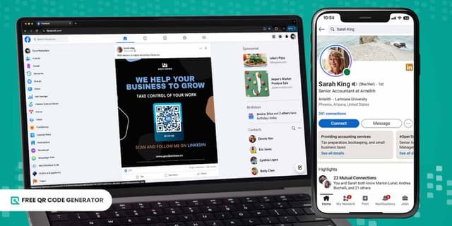 Grow Your Professional Network with a LinkedIn QR Code