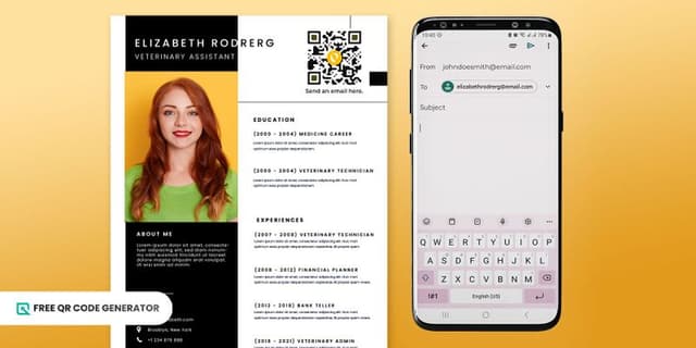 Code QR pour e-mail : échange de messages et de contacts facilité
