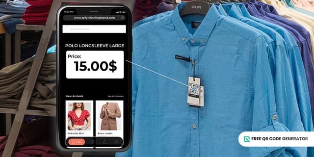 QR-Code trifft auf Mode: Wie man einen Kleidungs-QR-Code verwendet