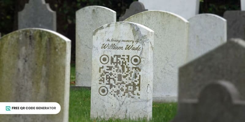 QR-koder på gravsteder: Gør minderne sidste i firkanter