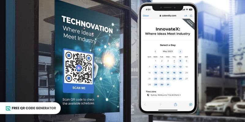 Smart and Efficient Appointment Setting Using QR Code For Calendly