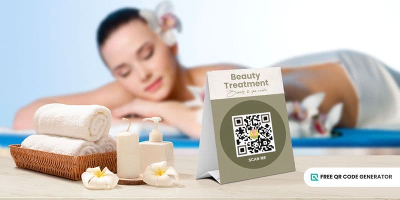 Hoe te gebruiken een QR-code voor spa en wellnesscentra.