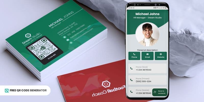 Làm thế nào một mã QR vCard hoạt động và cách sử dụng nó?