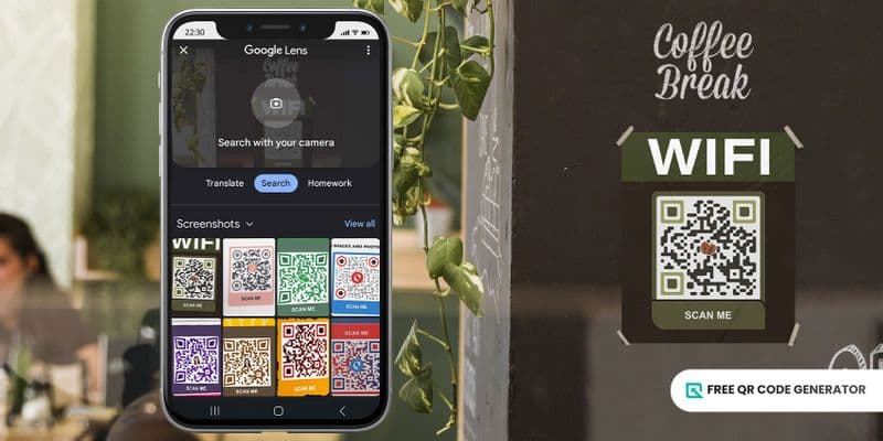 วิธีสแกนรหัส QR โดยใช้ Google Lens QR Code Scanner