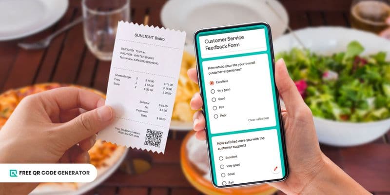 反馈二维码:开始简单指南