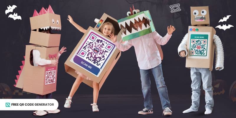 Bu korkutucu mevsimde can verecek 7 benzersiz QR kodlu Cadılar Bayramı kostüm fikri.