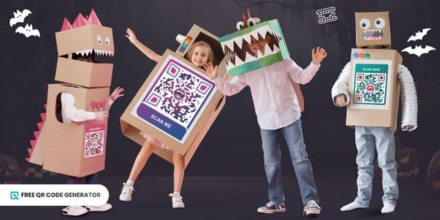 7款獨特的QR碼萬聖節服裝點子,完美迎接這個幽靈節季。
