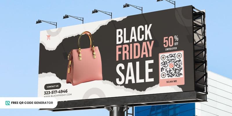 QR-kod för Black Friday: Hur ökar man försäljningen med bara en skanning?