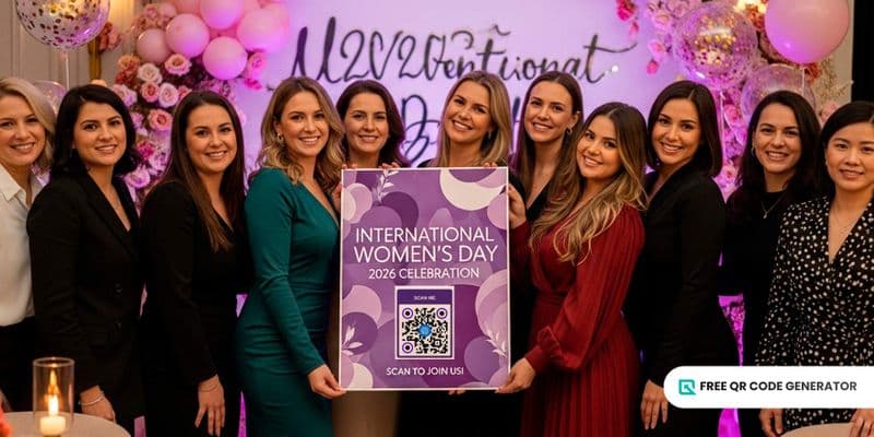 15 Creative Uses of a QR Code On Women’s Day 2026