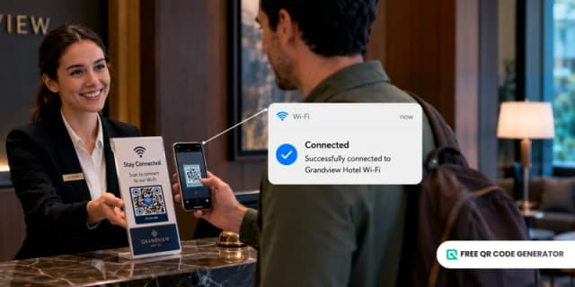 Πώς να δημιουργήσετε ένα δωρεάν Wi-Fi QR Code για πρόσβαση επισκεπτών