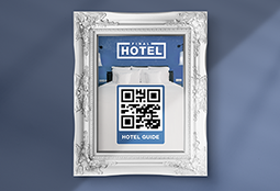 QR code generator for a hotel